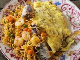 Noodle + Egg + Titus (Sardine)